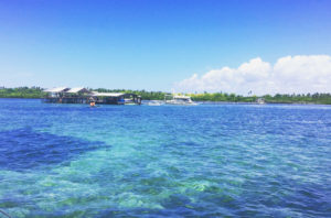 セブの青い海 cebu beach